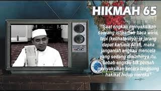 Risalah Al Hikam (Hikmah 65)