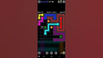 How To Solve Flow Free Bridges 9x9 Mania Pack Level 30 Board Walk Through Solution Walkthrough