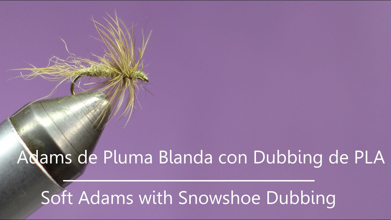 Montaje de una Adams de Hackle Blando con Dubbing de PLA