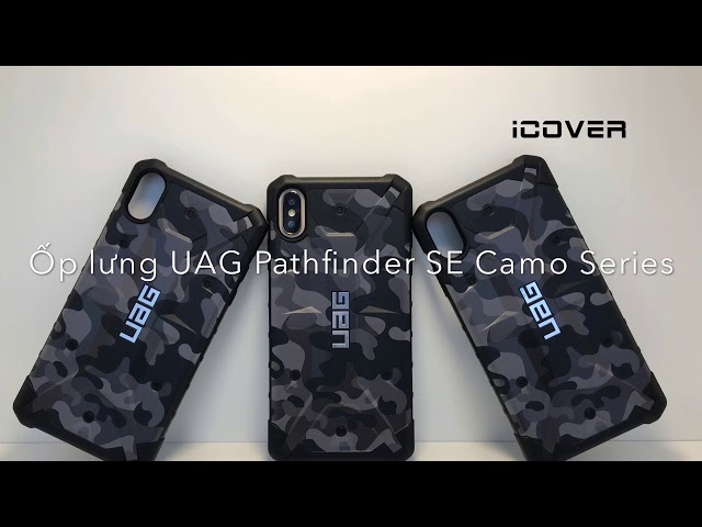 [ iCover.vn ] Mở hộp Ốp lung UAG Pathfinder Se Camo Series iPhone Xs Max | Hàng chính hãng UAG |