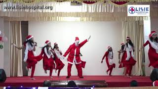 Energetic Dance performance on Christmas Day by Lisie School of Nursing Students
