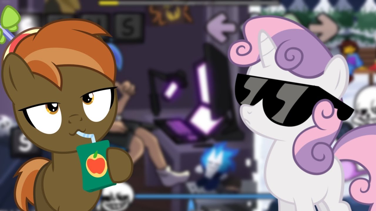Split [Sans Mix] But Button Mash And Sweetie Belle Sing It
