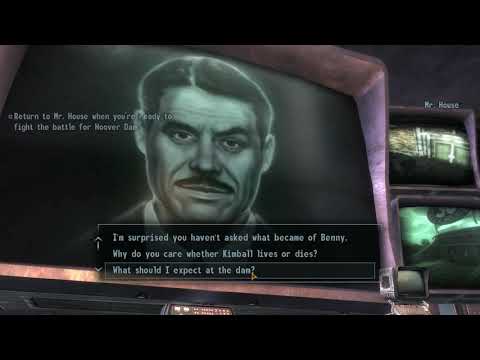 Prologue of Second Battle of Hoover Dam & Willow Dialogue (New Vegas Mods)