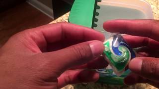 CASCADE DISHWASHER PODS - HOW TO USE