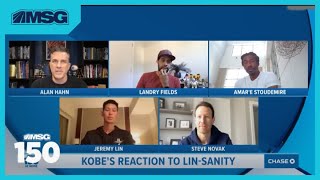 What Did Jeremy Lin Think The First Time The Knicks Played Kobe Bryant and The Lakers | MSG 150