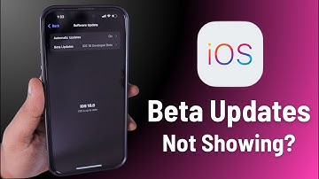iOS Beta Updates 🔥 NOT SHOWING? | Let