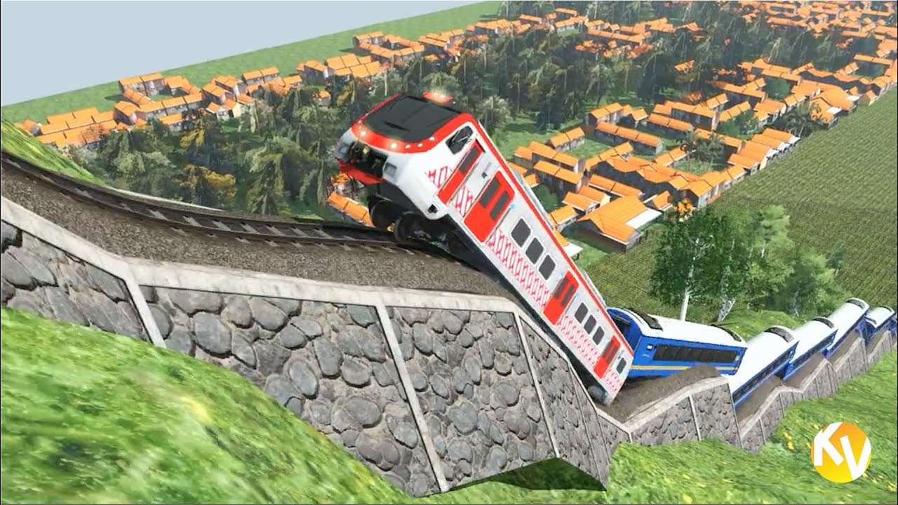 Jalur Kereta Api Gok Gok Bikin Mogok 😆🚂