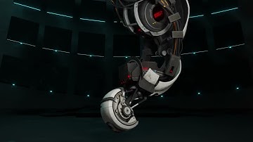 Portal 2 ending blender animation