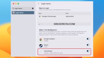 Remove Uninstalled Apps from Background Login Items in macOS Ventura