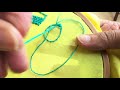 Detached buttonhole stitch filling