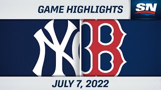 MLB Highlights | Yankees vs. Red Sox - July 7, 2022