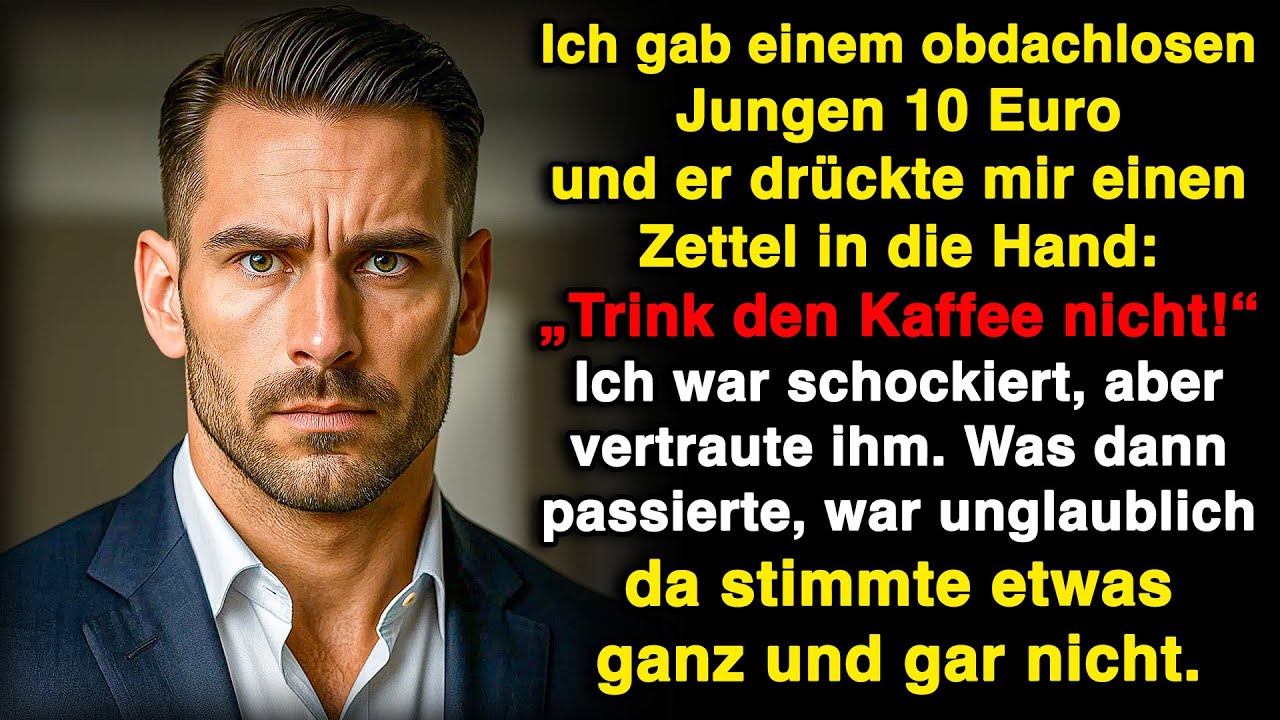 Ein obdachloser Junge flüsterte: 