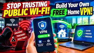 STOP TRUSTING PUBLIC WI-FI! Build Your Own FREE Home VPN!