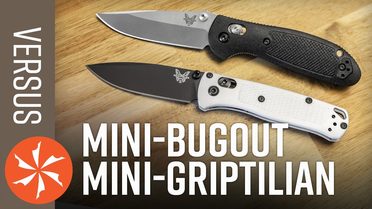 Compact EDC Clash: Benchmade Mini-Bugout vs Mini-Griptilian