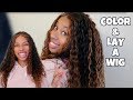 DIY: HOW I COLOR & INSTALL MY 20" TRANSPARENT LACE WIG | UNDER $200 (ft. Yolissa Hair )