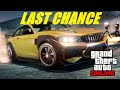 Last chance to claim this rare vehicle in gta online