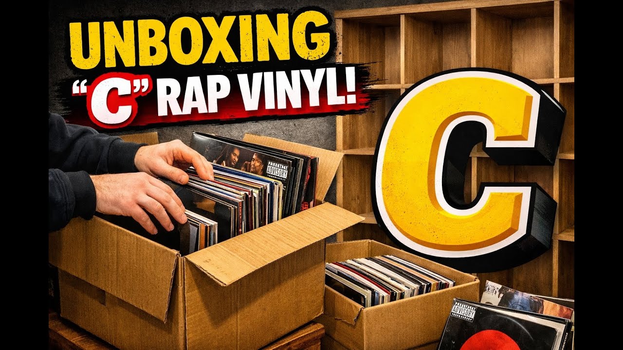 Unboxing my hip hop records - Letter C - Cash Money, Chill Rob G, Captain Rock, Captain Rapp