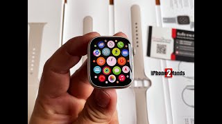 รีวิวสินค้า Apple Watch 7 สี Starlight 41MM Cellular GPS ศูนย์ iStudio มือสอง ราคาถูกน่าใช้งาน