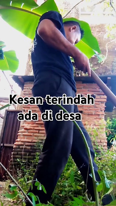 #kesan terindah ada di desa