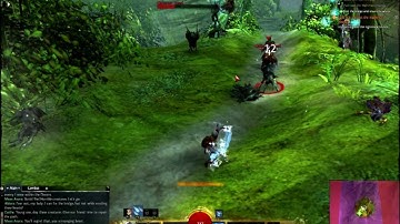 Guild Wars 2 - Sylvari Elementalist Gameplay (Part 1)