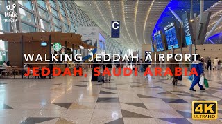 Walking Jeddah Airport (4K) - Jeddah, Saudi Arabia