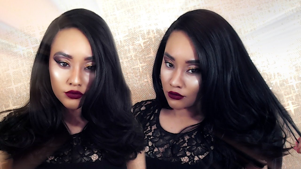 NATURAL GLAM HOLIDAY HAIR 😍  Bobbi Boss "Layla Lace" Wig Review | DIVATRESS.COM