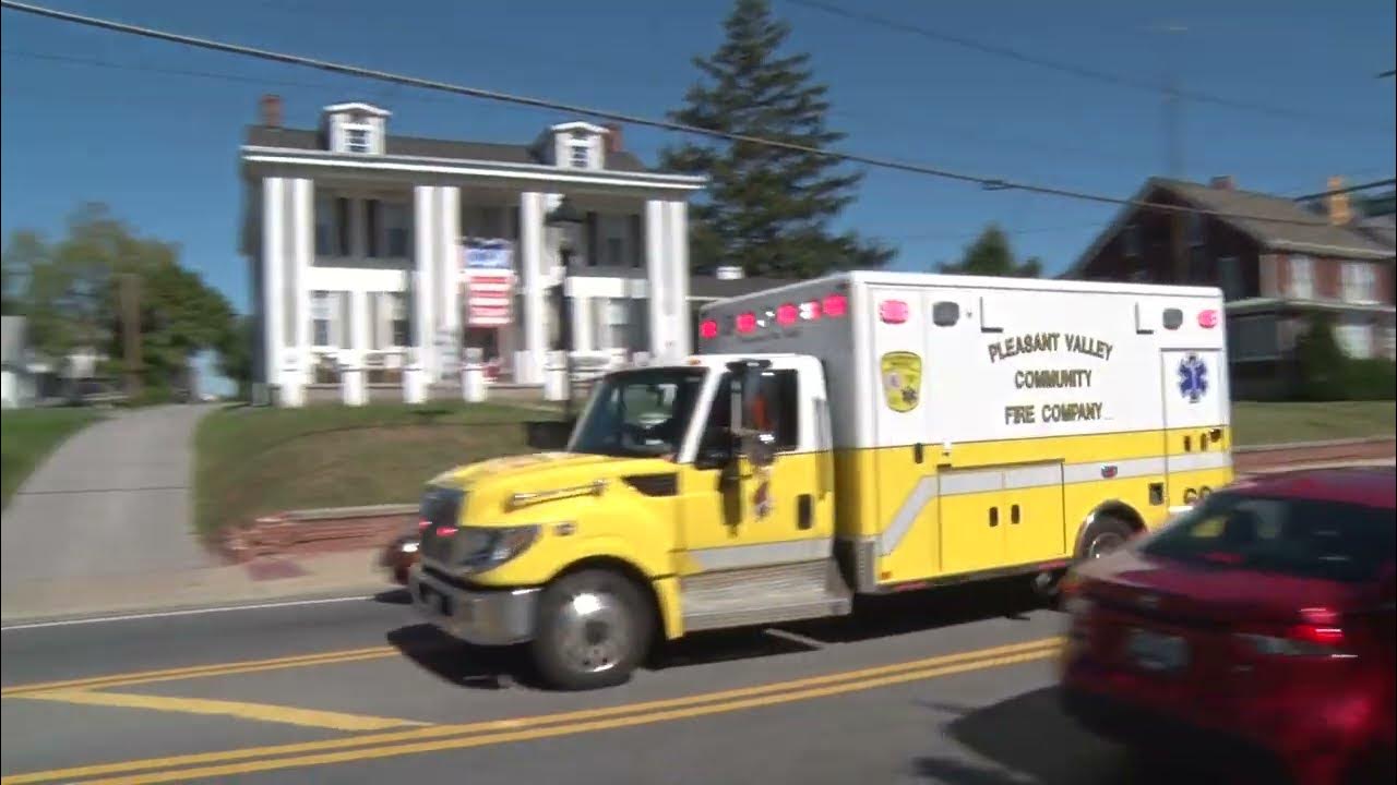 Pleasant Valley Fire Department Ambulance 69 YouTube