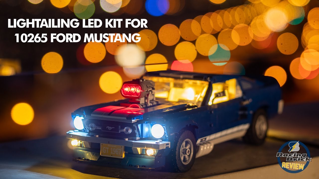 Light kit by Lightailing for LEGO Creator Expert 10265 Ford Mustang -  review - YouTube