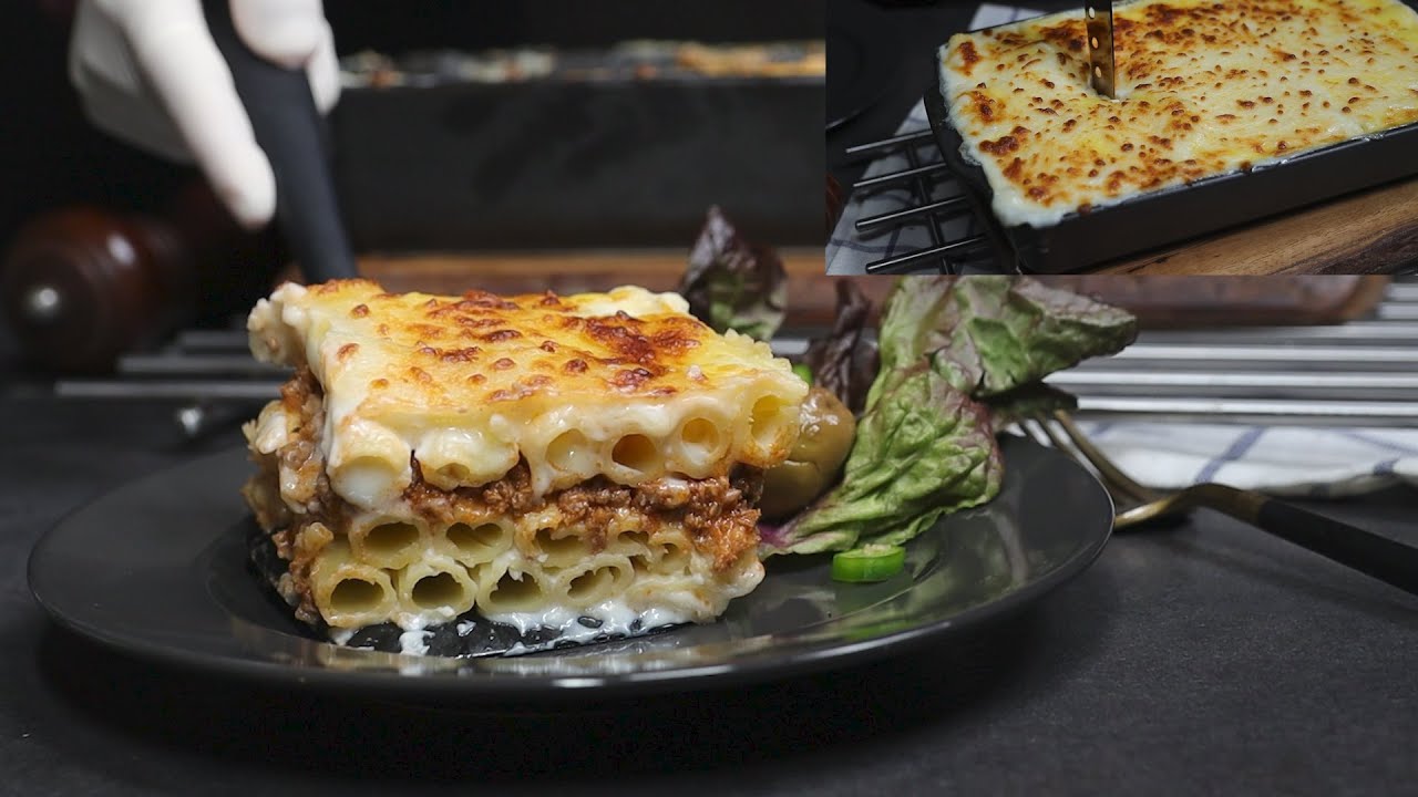 احلى طعم للمكرونة البشاميل كريمى (بدون كريمة طهى او جبنه ) على طريقتى