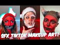 TIKTOK SFX MAKEUP ART  👽👹💀🤡🐯👻🥰(scary special effects #2)