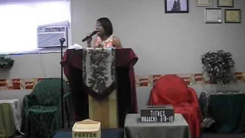 THE CHURCH IS PERFECT PART 2 01/13/13 Pastor Ruth ...