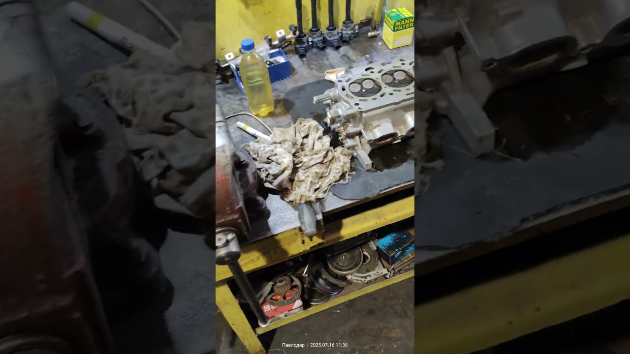 Haval m6 Хавал М6 двигатель в разобранном виде пробег 52 тыс. Меняем прокладку ГБЦ