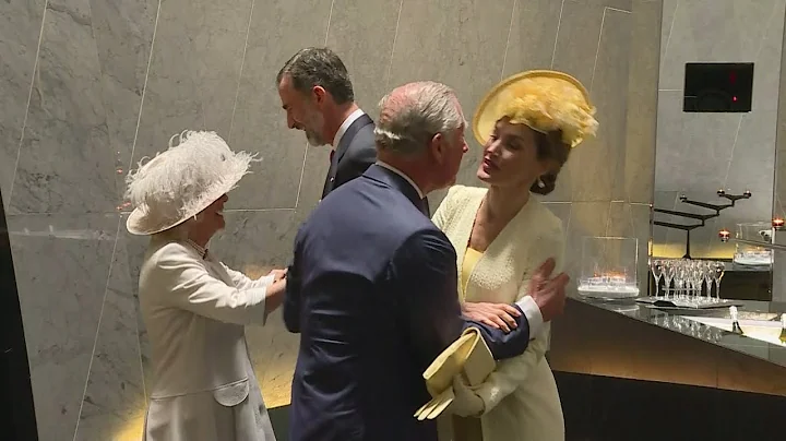 Prince Charles Royal kiss mix-up with Spanish King and Queen - DayDayNews