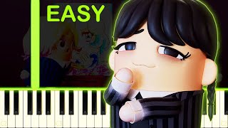 SIGMA WEDNESDAY (3D) SONG - EASY Piano Tutorial Resimi