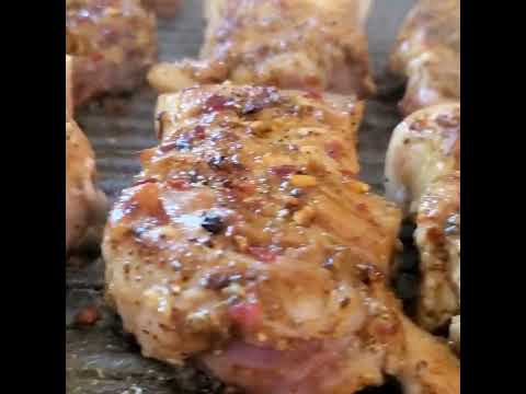 Pork Belly with Mage’s Magic black Hawaiian sea salt,Japanese red sundried pepers,& sesame seed oil