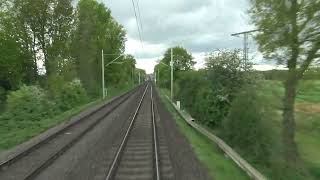 Cab ride train; Emmerich am Rhein-Arnhem Goederen (20240428)