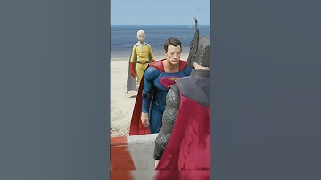 GTA V SUPERMAN VS GOKU VS HULK SLAP BATTLE 👋| #Shorts | #GTA5 | #Goku