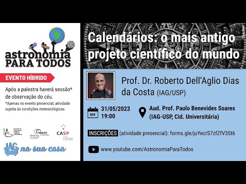 Calendários: o mais antigo projeto científico do mundo