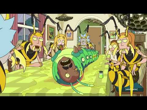 Rick and Morty Wasp Family