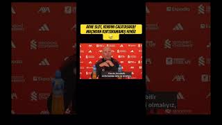 Arne Slot: Galatasaray maçındaki penaltıda rakip oyuncu öyle bir düşüyor ki..