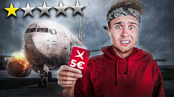 Ich Teste den GÜNSTIGSTEN Flug der Welt (4,99€)