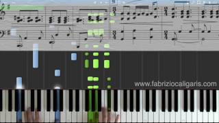 Blackbird - Piano Cover - Tutorial - PDF chords