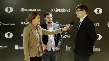 Round 7. Interview with Maxime Vachier-Lagrave and Evgeny Tomashevsky
