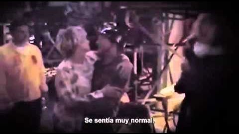 Kurt Cobain and Eddie Vedder