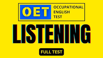 OET listening practice test with answers | OET 2.0 Online Classroom 🎧✨