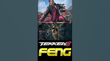 Tekken 8 Feng Highest Damage Combo  #t8 #tekken8 #shorts #feng #combos #tekken8feng #gaming #철권8
