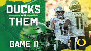 Ducks vs. Them - 2023 Oregon Football Game 11 Cinematic Recap