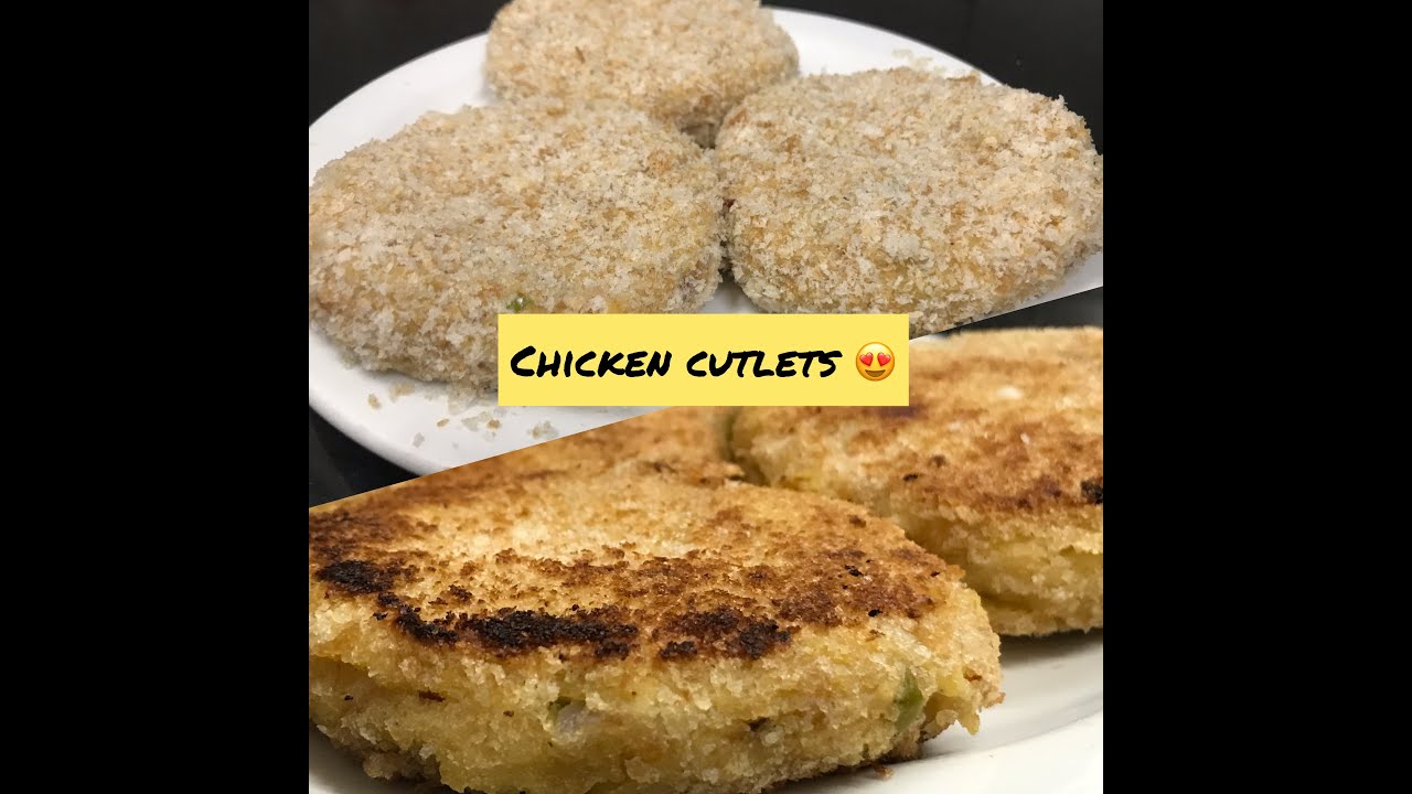 Crispy Chicken Cutlets - How to Make Crispy Chicken Cutlets at Home - Recipe By Homely Hands