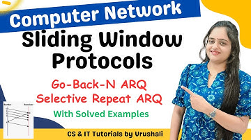 CN 12 : Sliding Window Protocols | Go-Back-N ARQ | Selective Repeat ARQ with Example