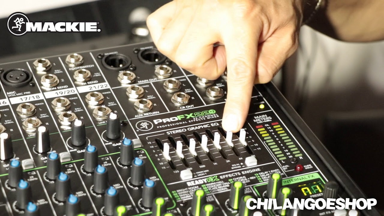 Mackie pro fx 16v2 中古美品